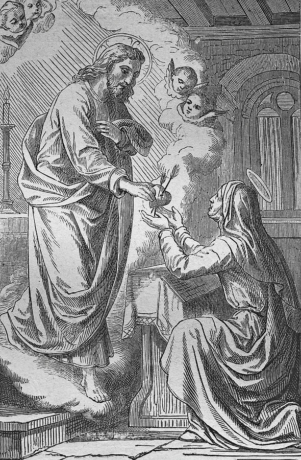 St. Theresa Drawing