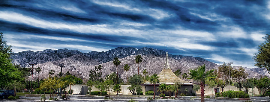 Architecture Photograph - St Theresas Church - Palm Springs by Mountain Dreams