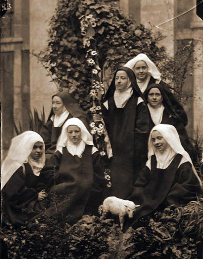 St. Therese and The Nuns of Lisieux. Photograph by Samuel Epperly