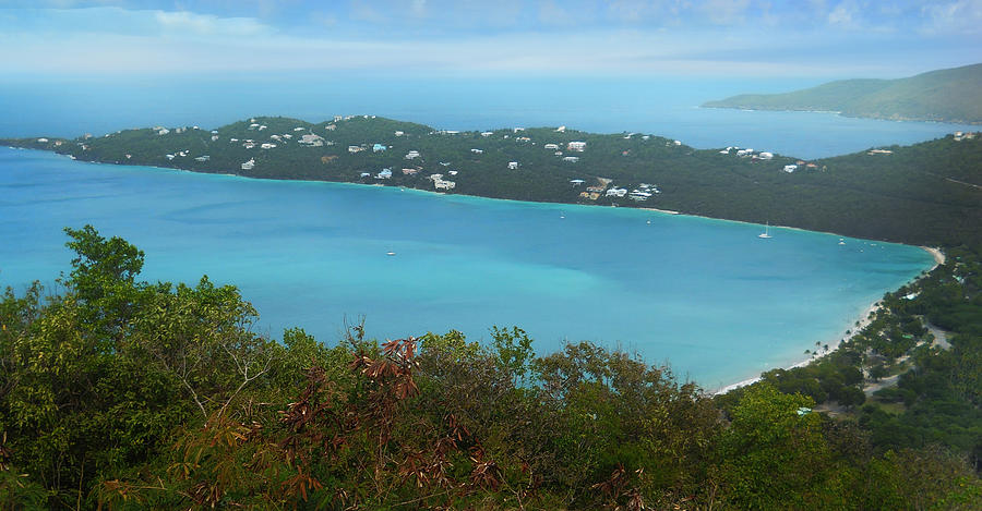 St. Thomas Bay View Photograph by Judy Hall-Folde