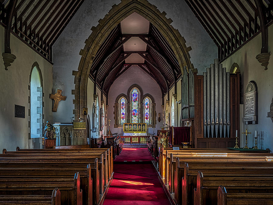 St Thomas Church, St Dogmaels Photograph by Mark Llewellyn