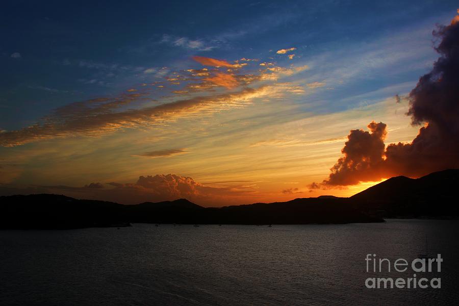 St Thomas Sunset Photograph by Robert Wilder Jr