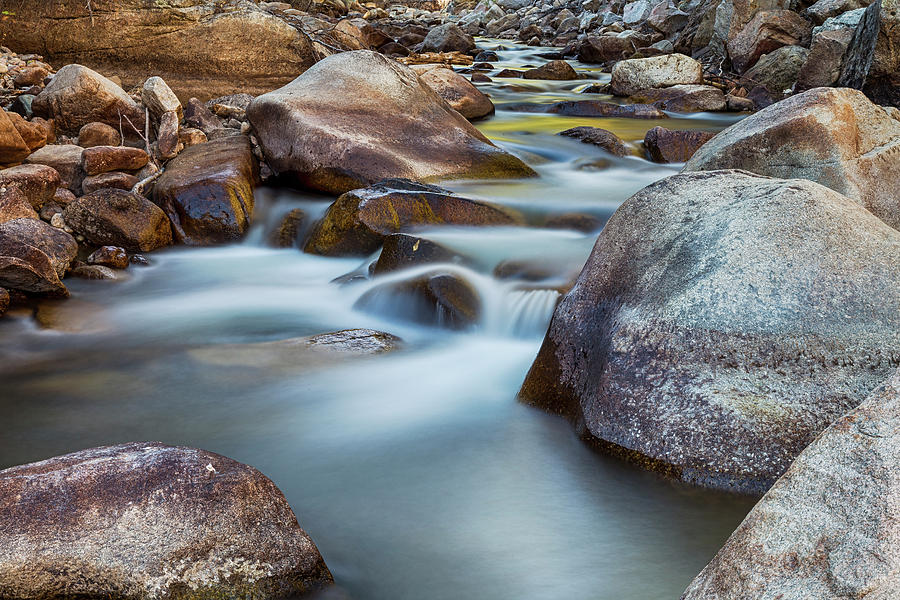 St Vrain Streaming Photograph by James BO Insogna