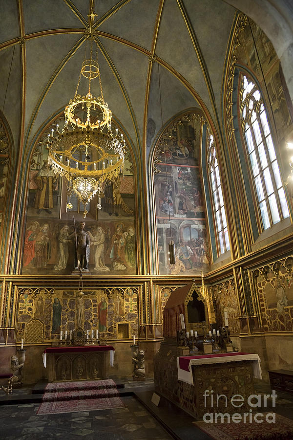 St. Wenceslas Chapel, Prague Photograph by Bernd Rohrschneider