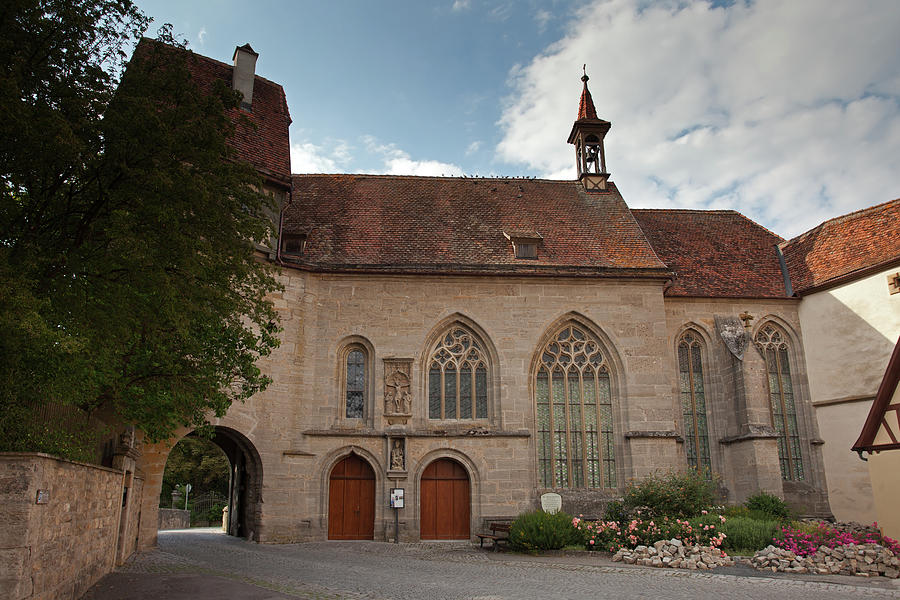 St Wolfgangs Church in Rothenburg ob der Tauber Photograph by Aivar Mikko