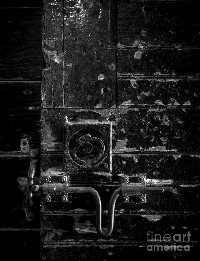 Stable Door Latch Photograph by James Aiken