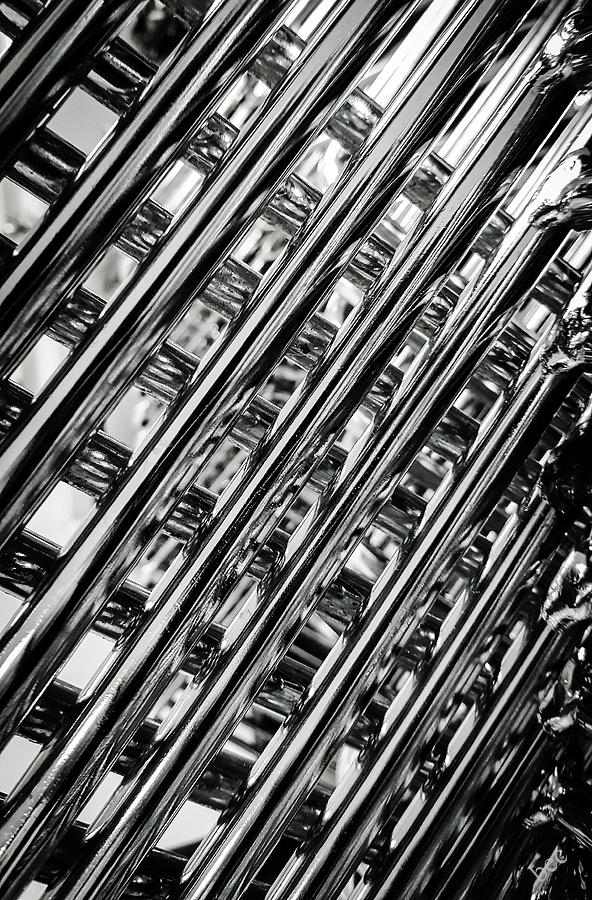 Stacked Chairs Abstract Photograph by Bruce Carpenter