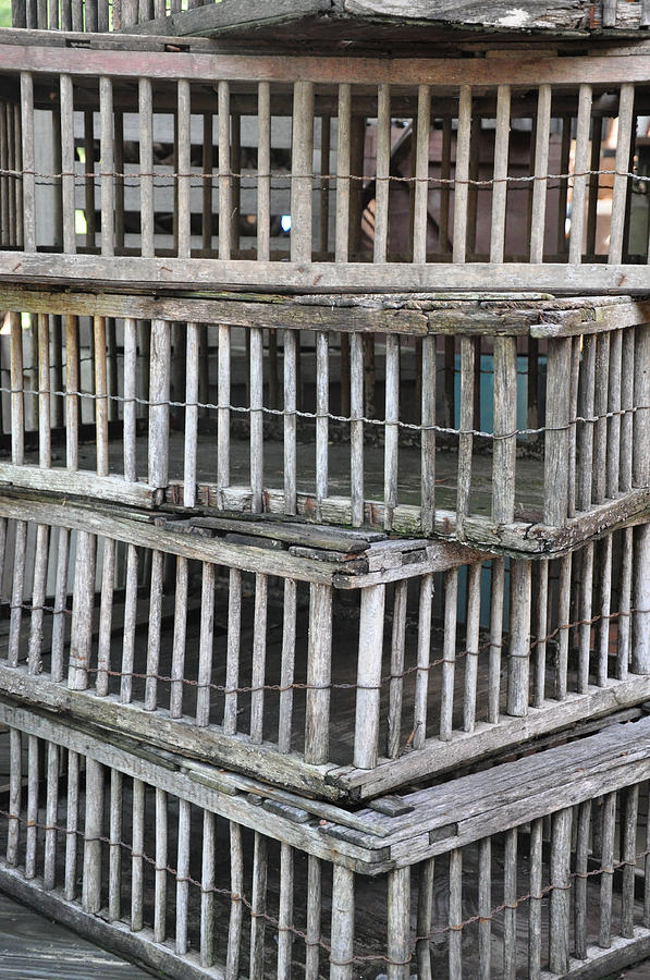 Stacked Crates Photograph by Jan Amiss Photography