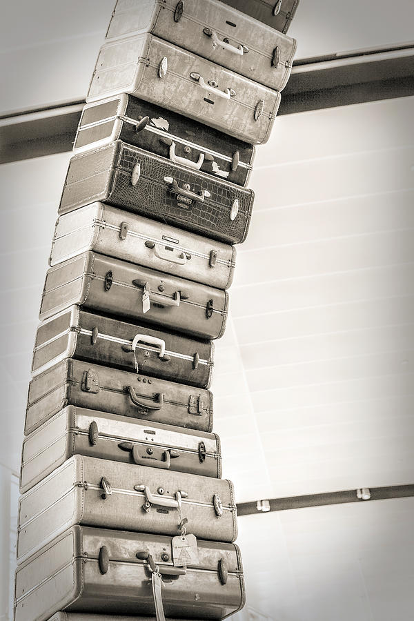 Stacked Vintage  Photograph by Sennie Pierson