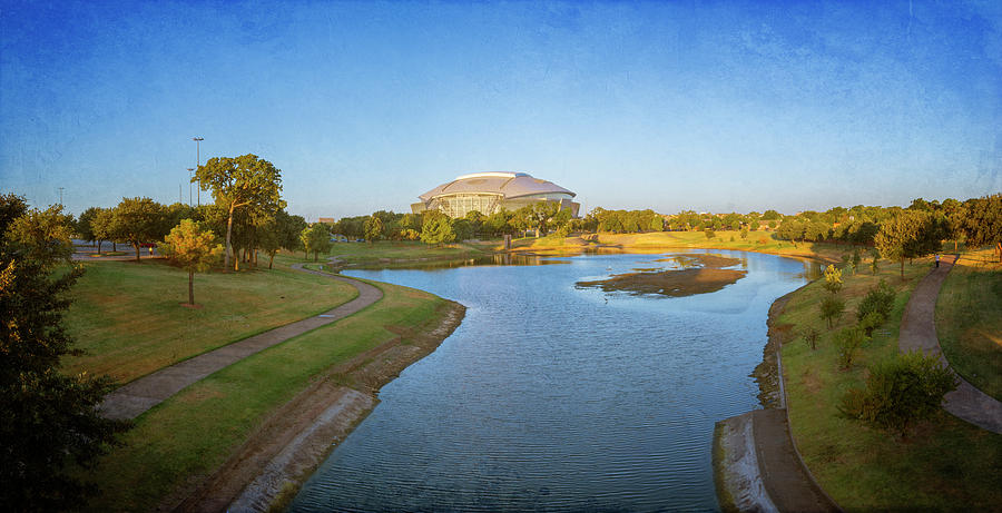 Richard Green Photograph - Stadium and Park Panorama by Joan Carroll