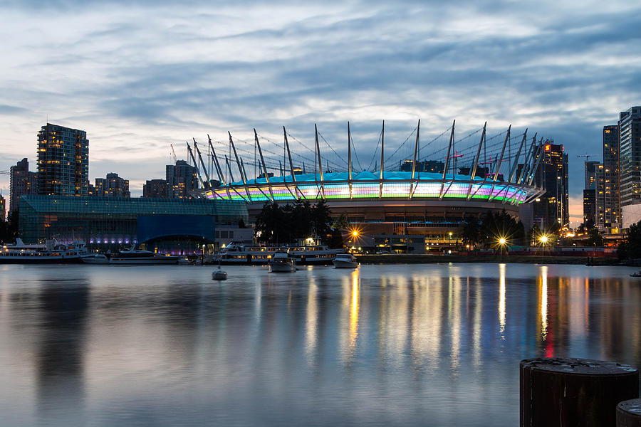 Stadium Color Photograph by Brigitte Mueller - Fine Art America