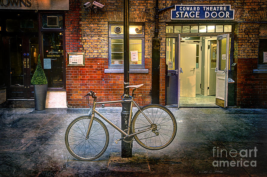 Stage Door Bike Photograph by Craig J Satterlee