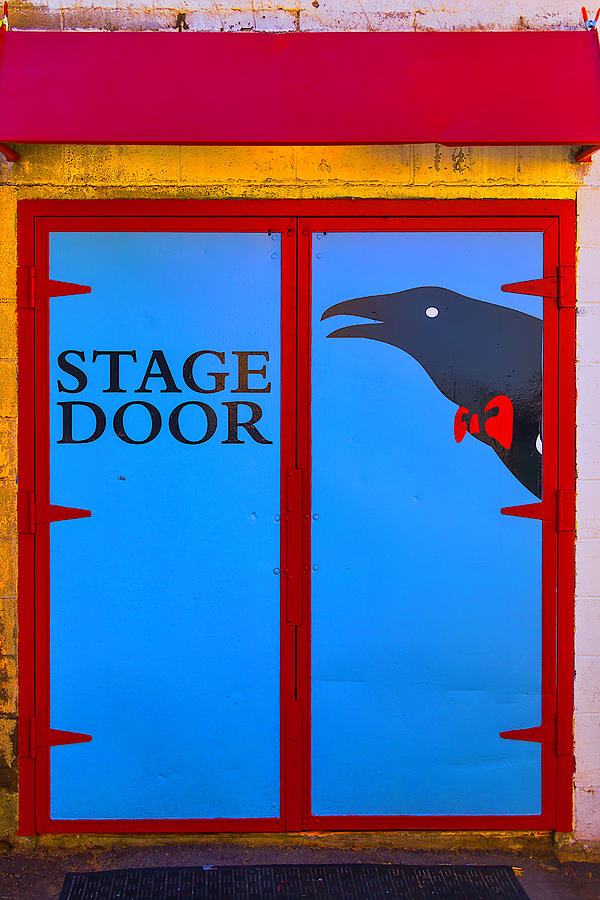 Signs Movie Photograph - Stage Door by Garry Gay