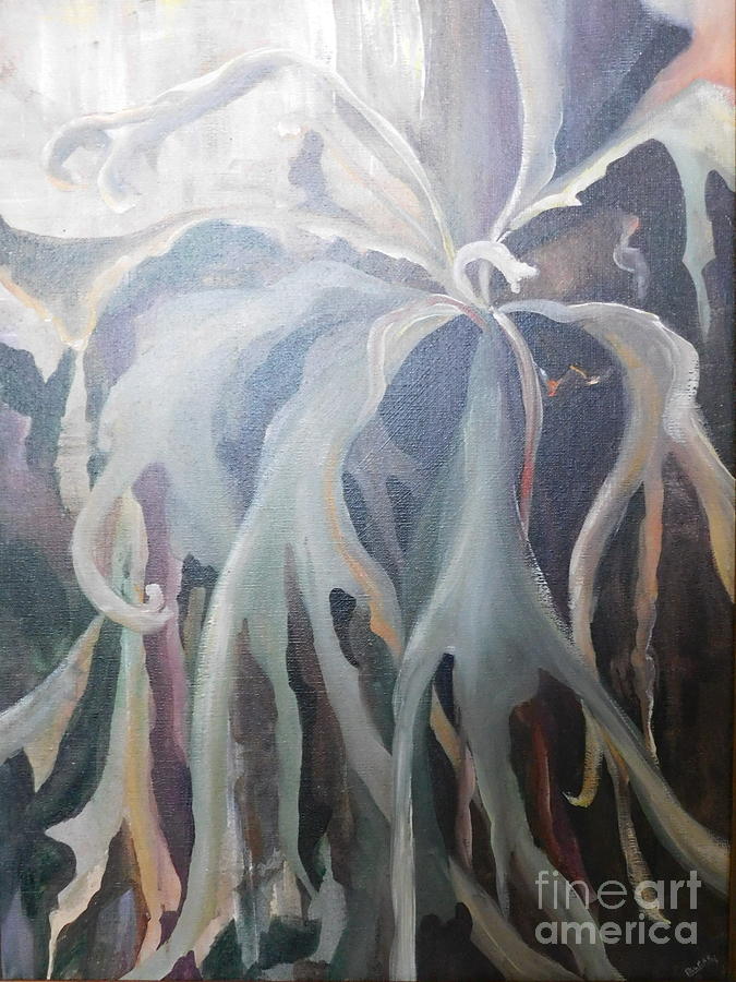 Staghorn Painting by Joan Clear