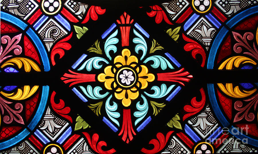 Stained Glass 1 Photograph by Pat Moore