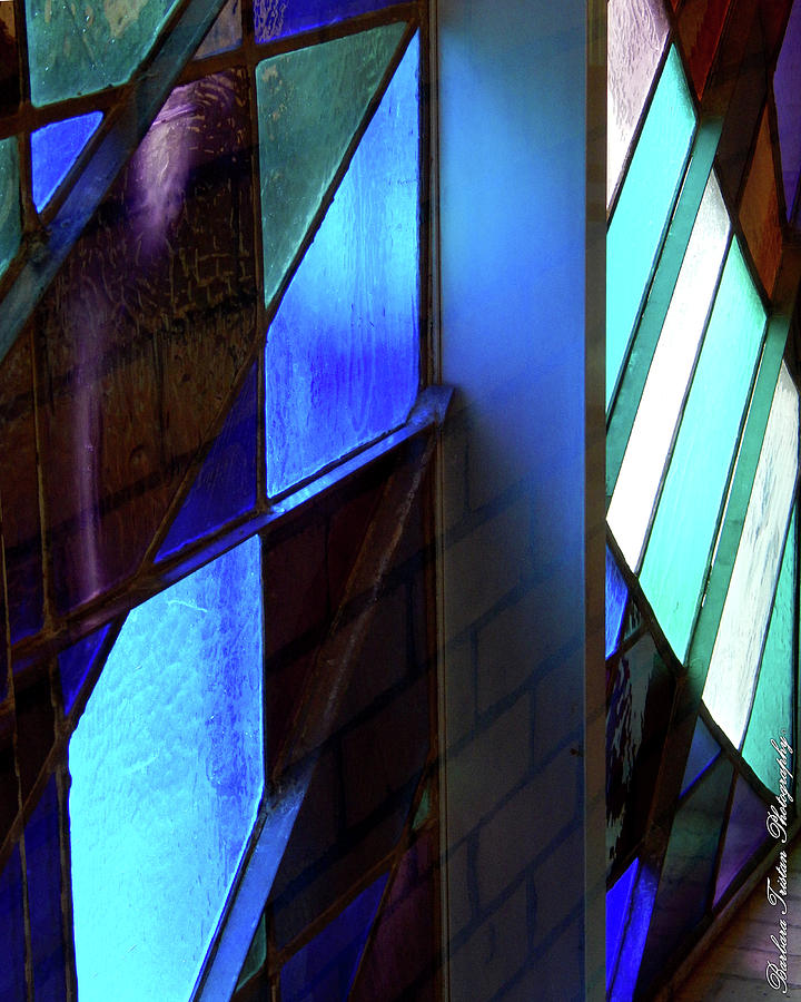 Stained Glass #4713 Photograph by Barbara Tristan