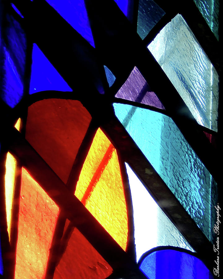 Stained Glass #4717 Photograph by Barbara Tristan