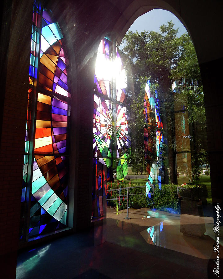 Stained Glass #4720 Photograph by Barbara Tristan