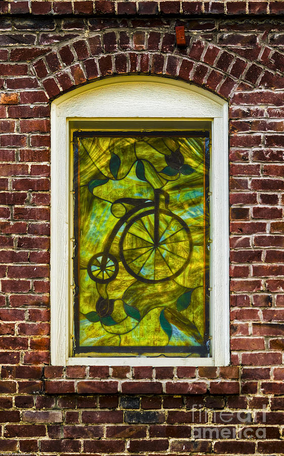 Stained Glass And Bricks Photograph by Mitch Shindelbower