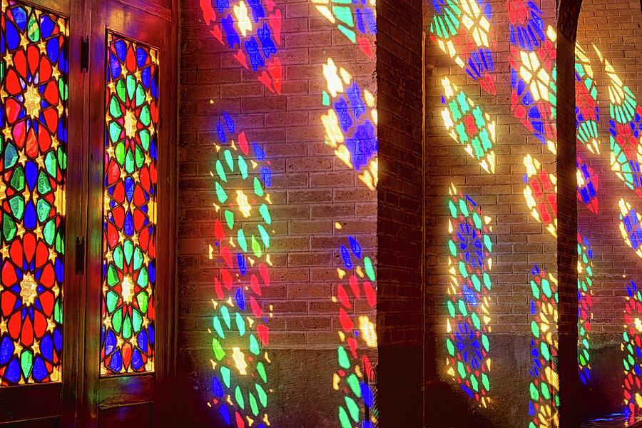 Stained glass effect 2 Photograph by Elena Riim