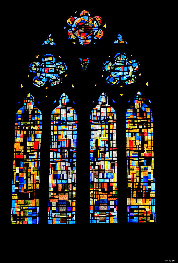 Stained Glass Photograph - Stained Glass France by Tom Prendergast