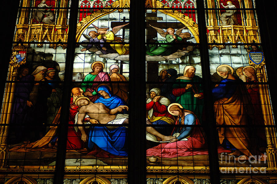 Stained Glass Germany Photograph by Bob Christopher