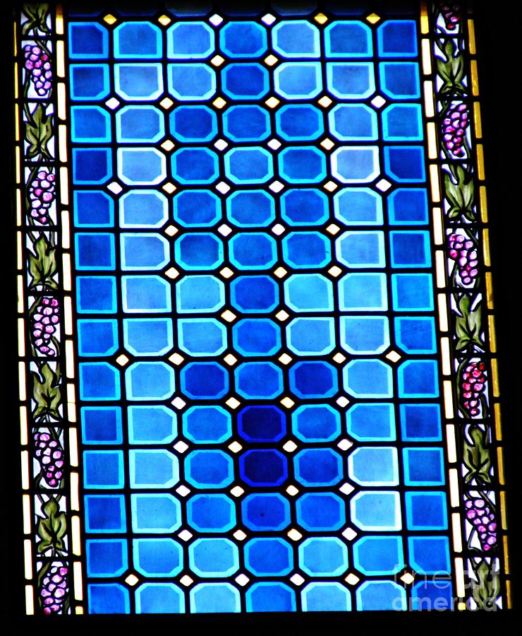 Stained Glass in Eltville 2 Photograph by Sarah Loft