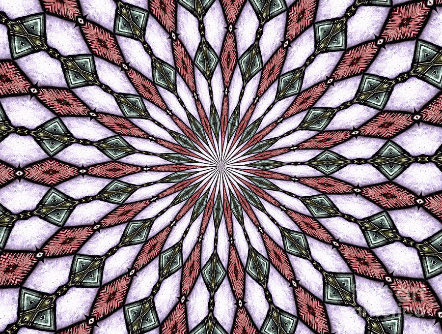 Stained Glass Kaleidoscope 2 Photograph by Rose Santuci-Sofranko