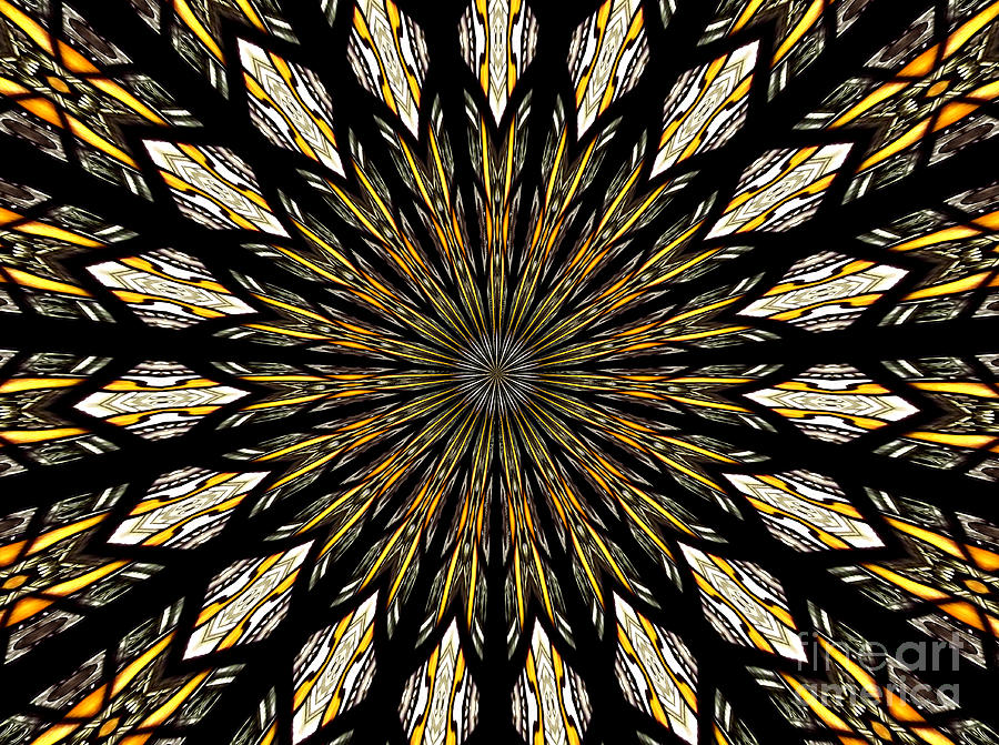 stained glass kaleidoscope