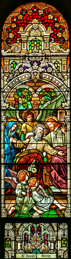 Stained Glass Scene 1 Photograph by Adam Jewell