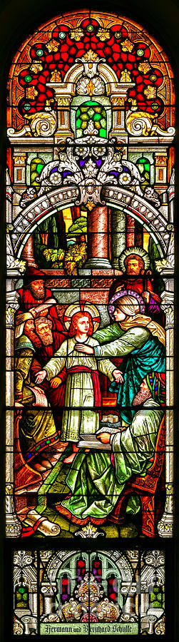 Stained Glass Scene 3 Photograph by Adam Jewell