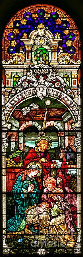 Stained Glass Scene 4 - 2 Photograph by Adam Jewell