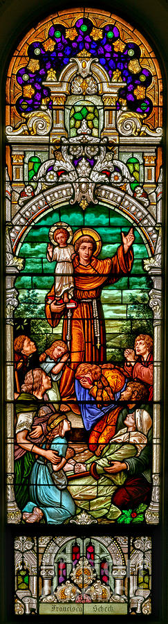 Stained Glass Scene 6 Full Size Photograph by Adam Jewell