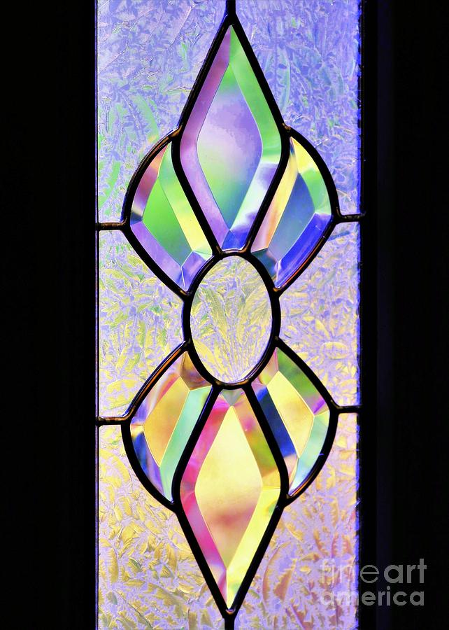 Stained Glass Watercolor Photograph by Diann Fisher