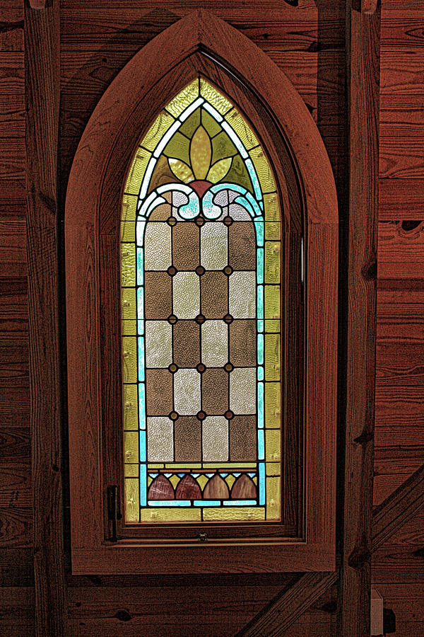 Stained Glass Window-artsy Mixed Media