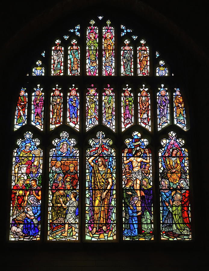 Stained Glass Window Photograph by Jeff Townsend