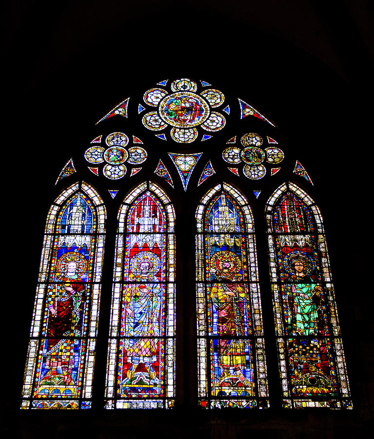 Stained Glass Window Photograph by Teresa Mucha