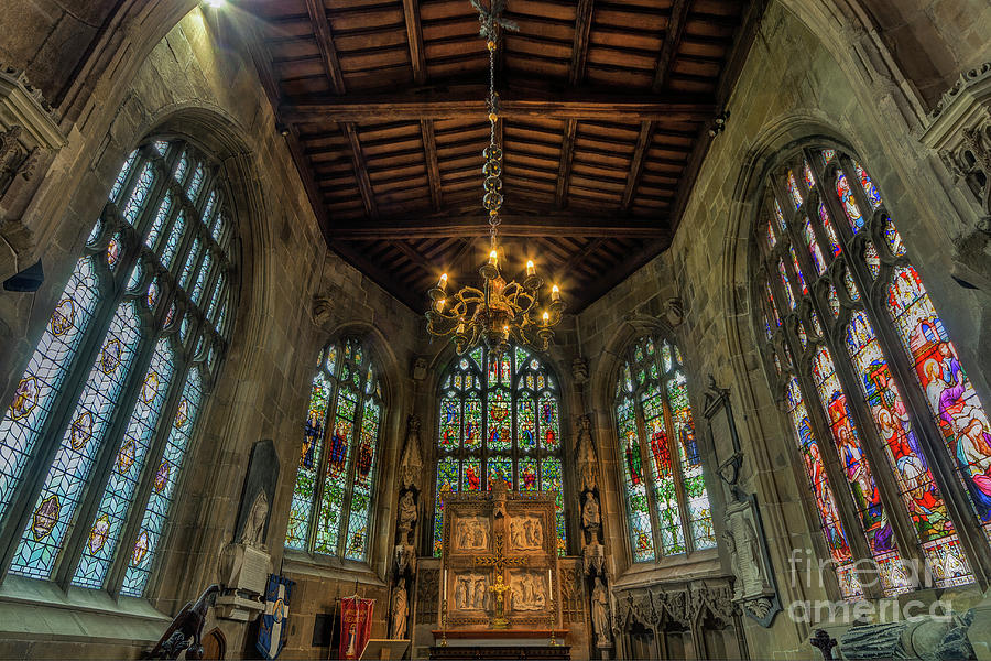 Stained Glass Windows Photograph by Ian Mitchell