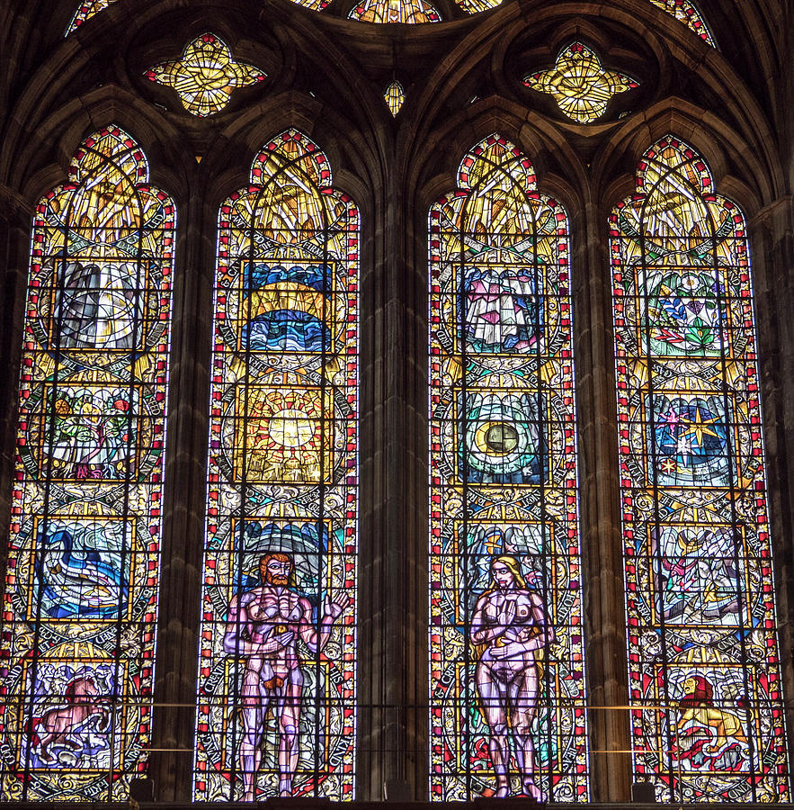 Stained Glass Wonder Photograph by Jean Noren