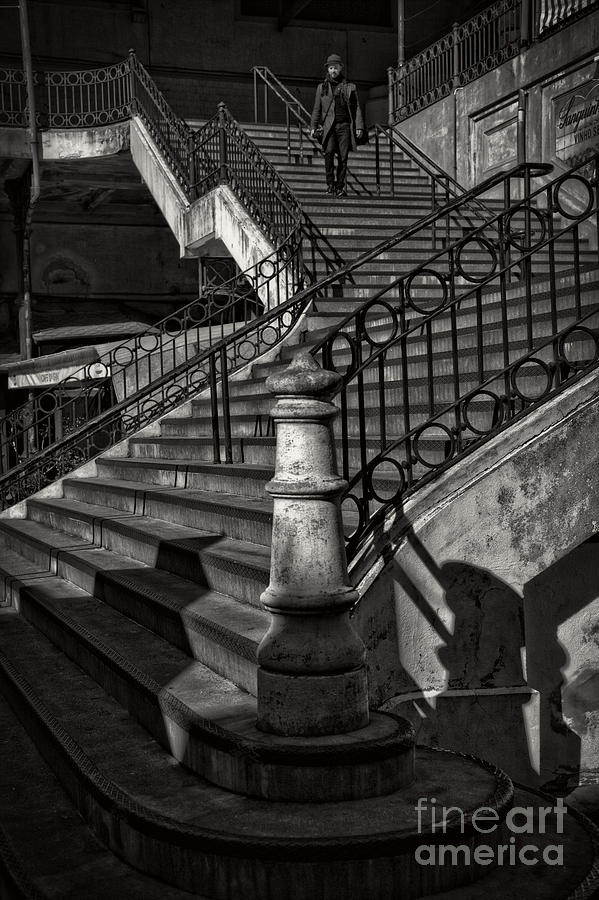 Stairs In The Markethall Photograph