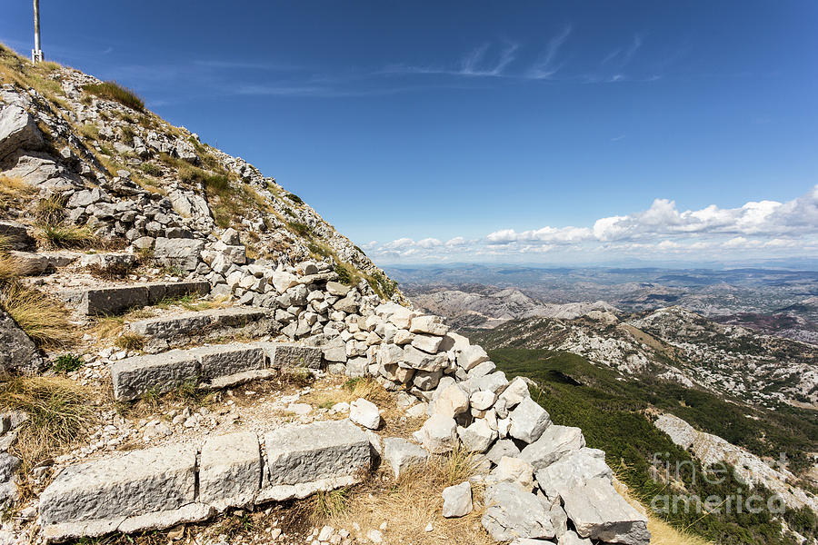 Stairs to Montenegro Photograph by Didier Marti