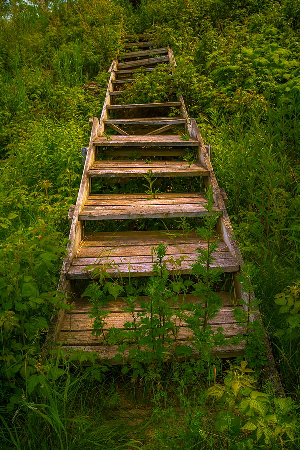 Stairs to Nowhere Photograph by Chuck De La Rosa