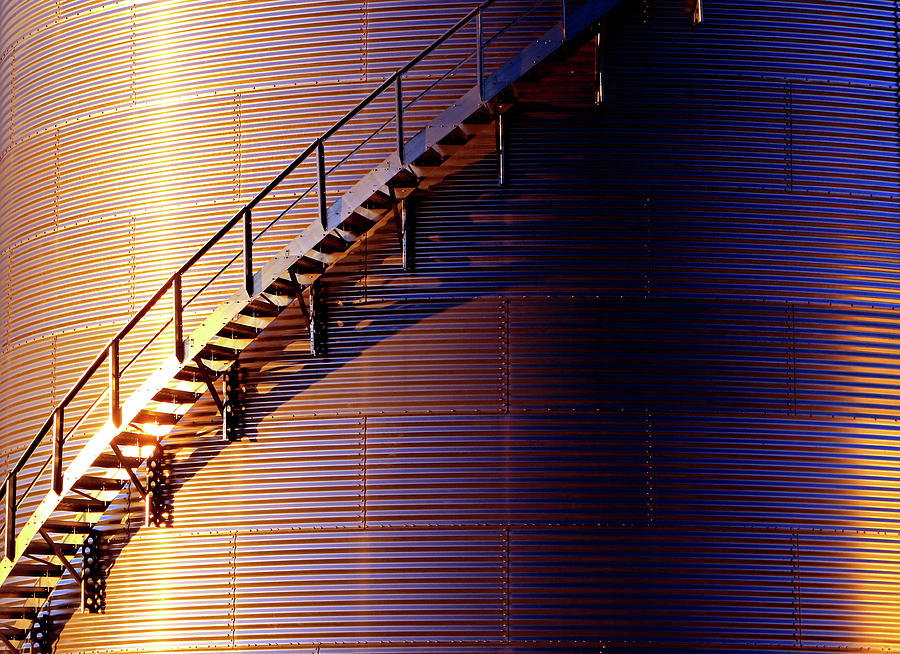 Stairway Abstraction Photograph by Christopher McKenzie