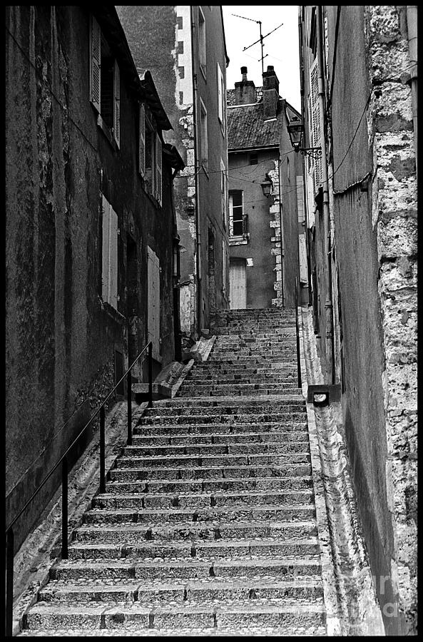 Stairway In France Photograph by Madeline Ellis