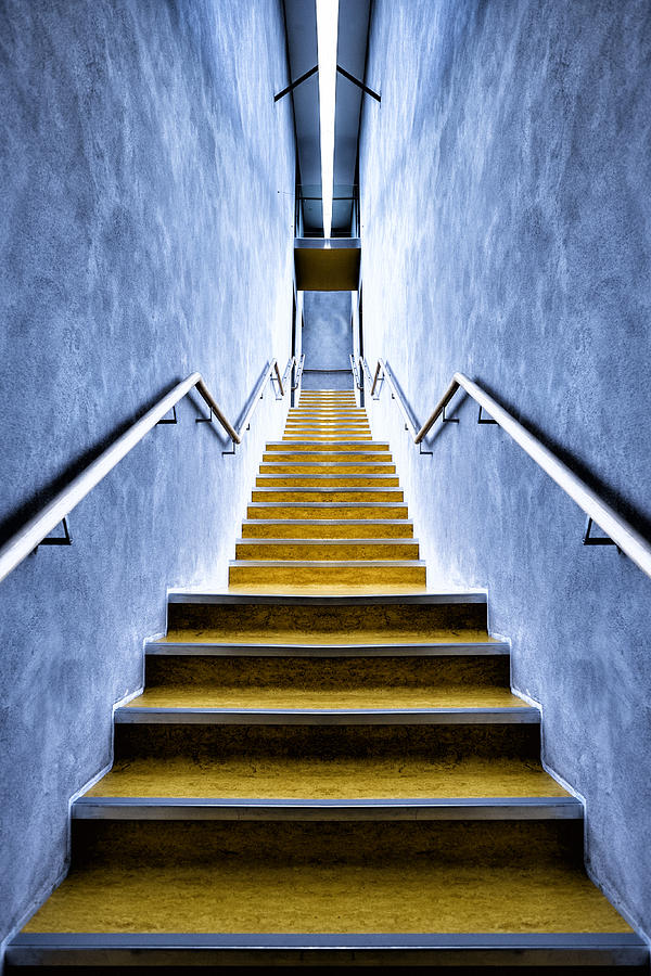 Abstract Photograph - Stairway to abstraction by Russ Dixon