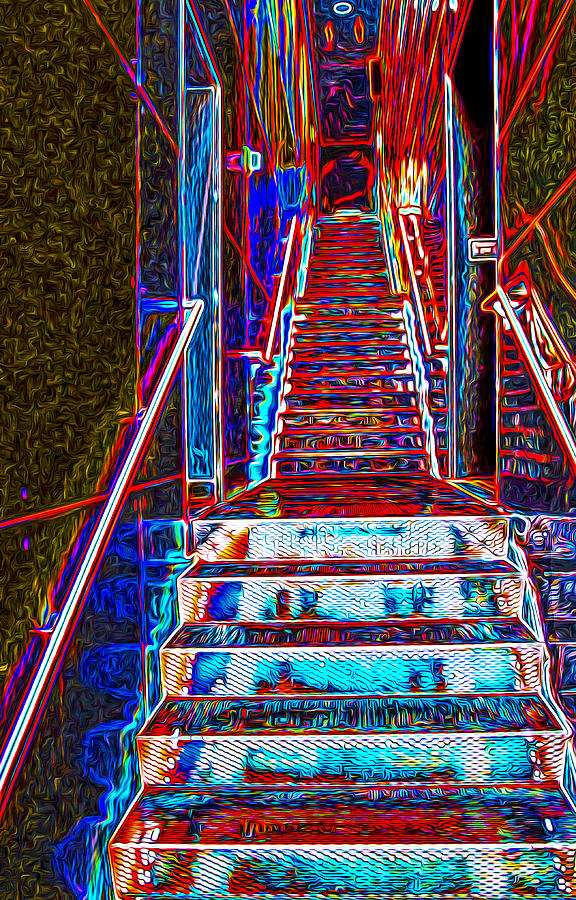 Stairway to Bliss Photograph by Phil Cardamone