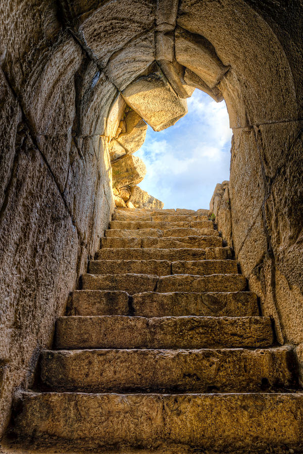 Stairway to heaven Photograph by Alexey Stiop