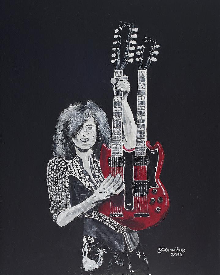 Led Zeppelin Painting - Stairway to Heaven  by Bruce Schmalfuss