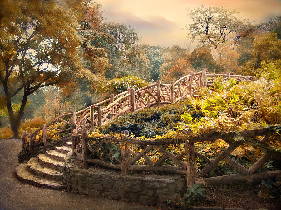 Autumn Photograph - Stairway to Heaven by Jessica Jenney