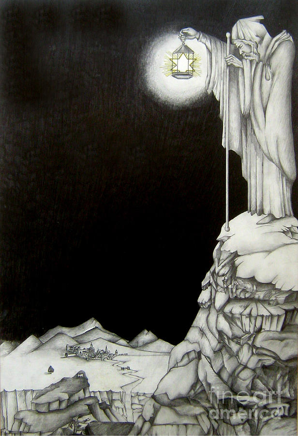 Stairway to Heaven Drawing by Bella Apollonia